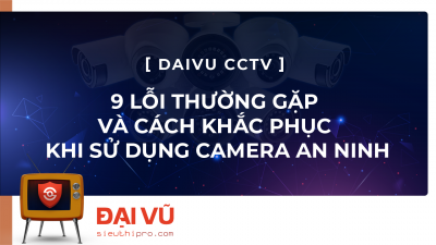 9 Lỗi Thường Gặp Khi Sd Camera